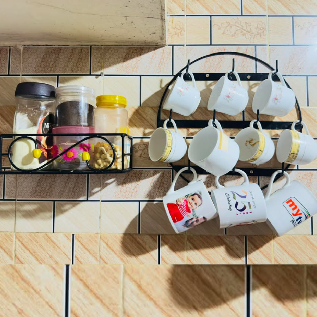 cup stand combo (1) ☕ কাপ/মগ ও মিনি মসলা জার স্ট্যান্ড কম্বো - Image 1