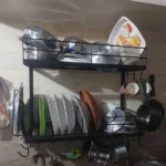 ২ তাক প্লেট ও পাতিল স্ট্যান্ড - Image 2