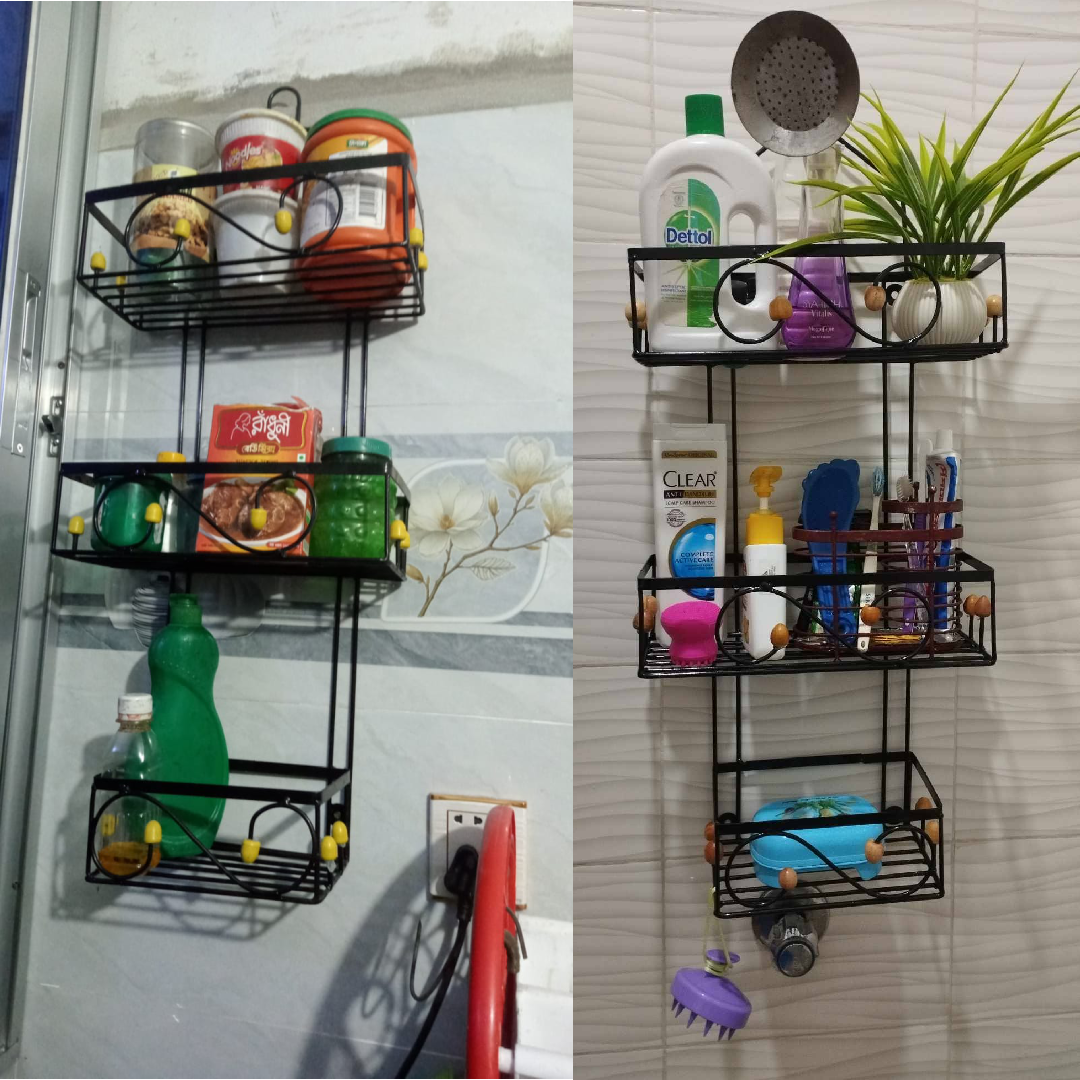 sp shower স্পেশাল ৩ তাক শাওয়ার স্ট্যান্ড - Image 1